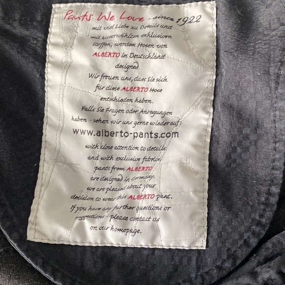 ALBERTO Ceramica mens dress pants. Waist 36 length 32. - Picture 5 of 6